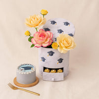 Success Bliss | Graduation Mono Cake n Blossoms