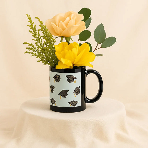 Blooming Tribute Graduation Mug 