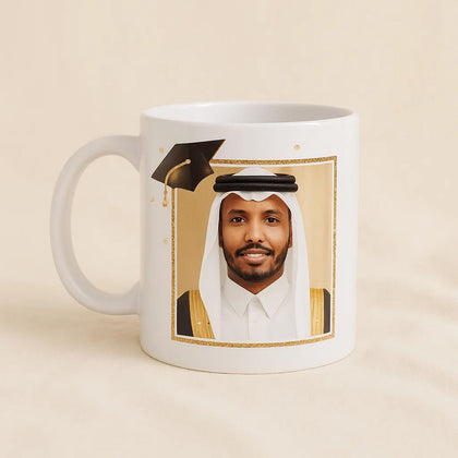 هدية تخرج رجالية | مج مطبوع بالصورة