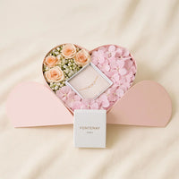 إسورة نسائية فونتيناي باريس مع بوكس قلب الورود