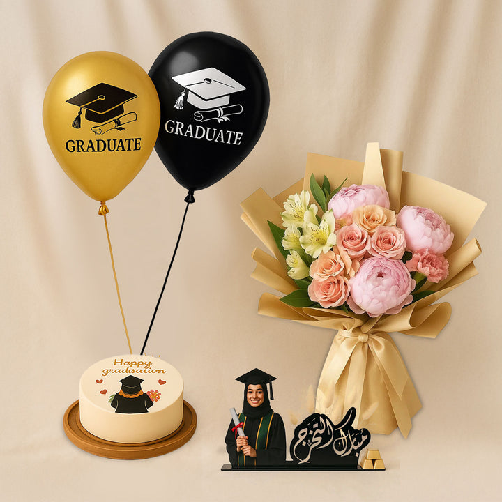 Congrats Graduate Celebration Combo For Ladies 