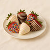 Sprinkle Chocolate Strawberries Delightful Gift 