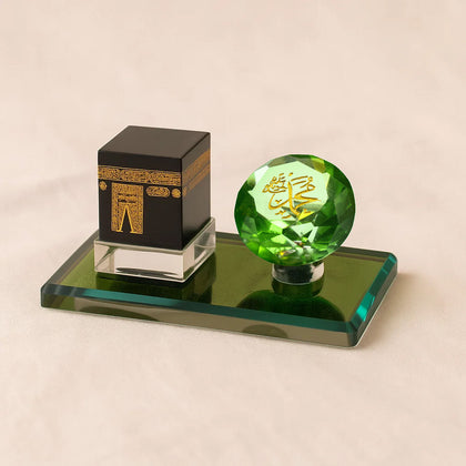 Kaaba Model Crystal Ornament 