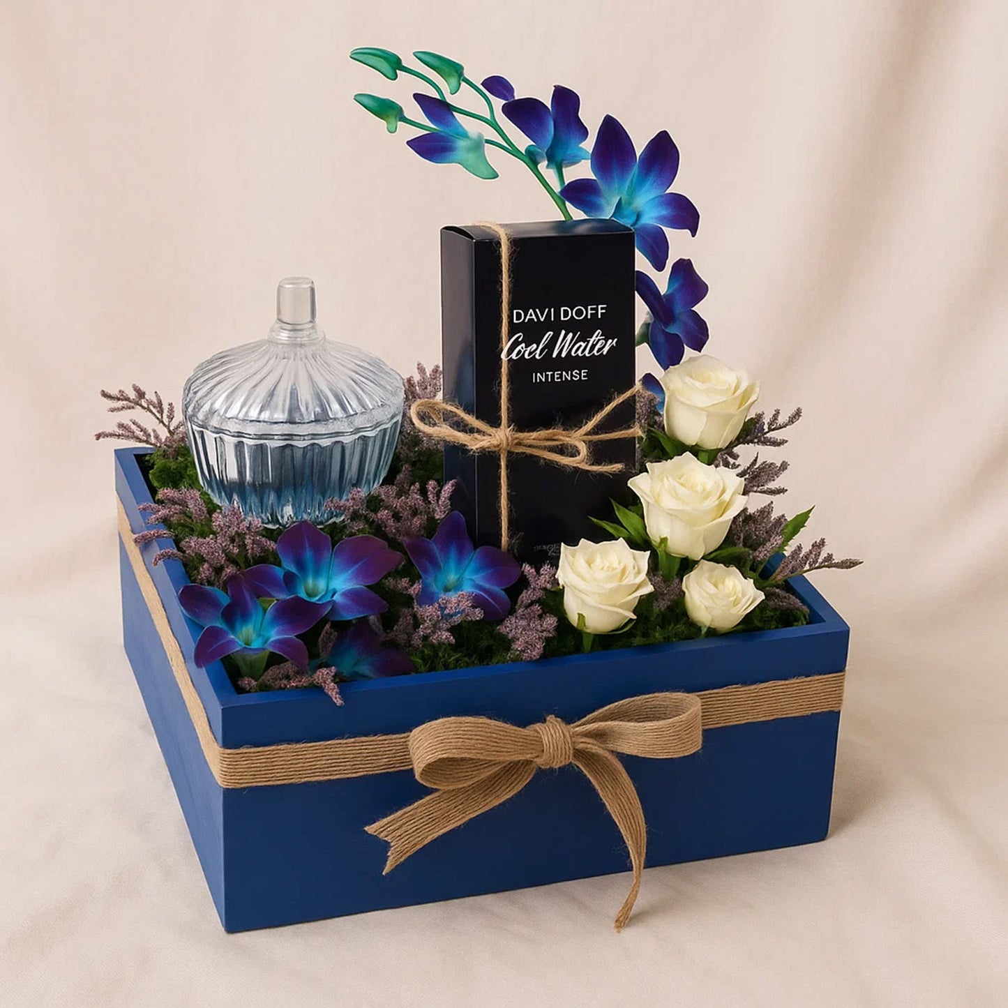 Davidoff Cool Water For Men With Orchid n Flower Tray