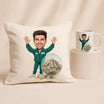 Personalised Tracksuit No. 456 Mug & Cushion