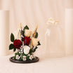 Preserved Dome Roses – Red & White