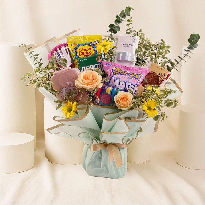 Back to School Bloom & Treats Bouquet