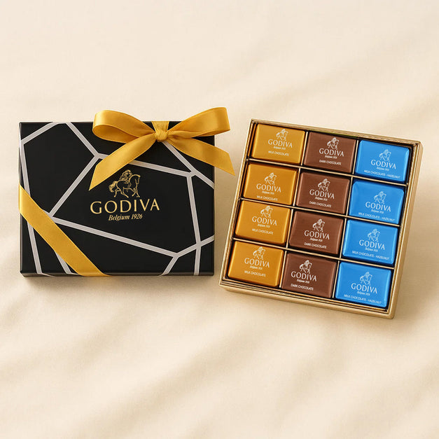 Exotic Blossoms n Godiva Chocolate Box
