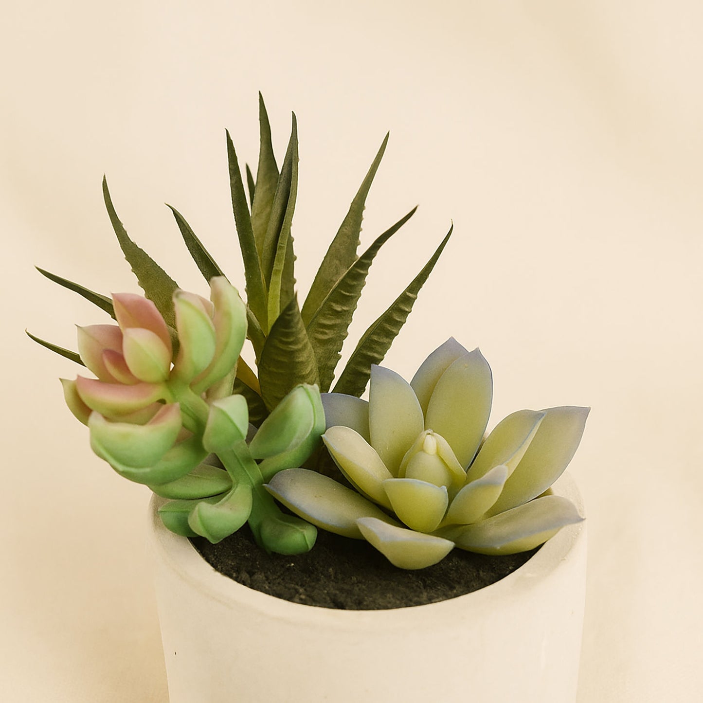 Artificial Green Succulent Garden