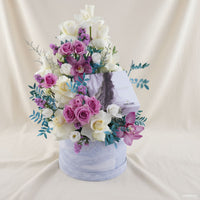 AANI & DANI Cube Cake n Flower Box