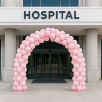 قوس الأمل | بالونات حملة اكتوبر الوردي