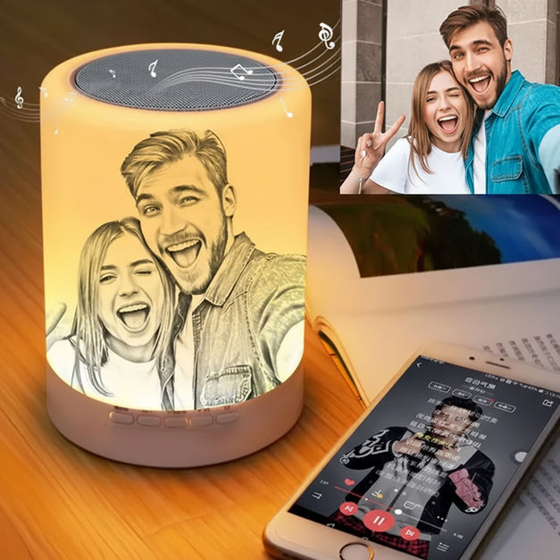 Personalized LED Bluetooth Speaker