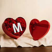 Premium Red Rose Heart Box