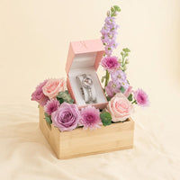 Titan Women Watch n Graceful Flower Box