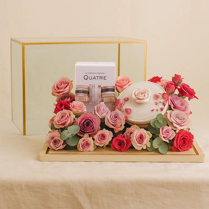 Quatre Perfume For Her with Bostani Chocolate n Roses