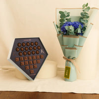 شوكولاتة كانزل دايموند و بوكيه هيدرانجيا