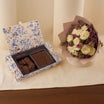 MUNIKH Sticks Chocolate n Roses Flower Bouquet
