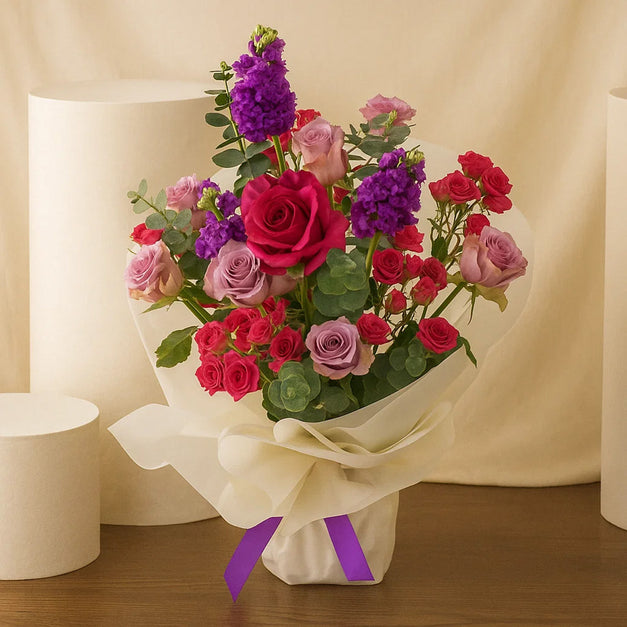 MUNIKH Beethoven Chocolate Box n Flower Bouquet