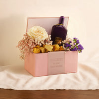 عطر توم فورد فلفت نسائي مع بوكس ورد وشوكولاتة