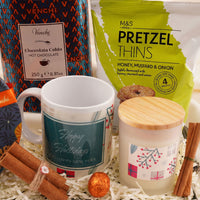 Hot Cocoa Chocolates Pretzels New Year Hamper