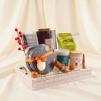 Hot Cocoa Chocolates Pretzels New Year Hamper