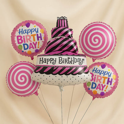 Shiny Birthday Bash Balloon Set