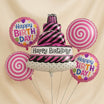 Shiny Birthday Bash Balloon Set