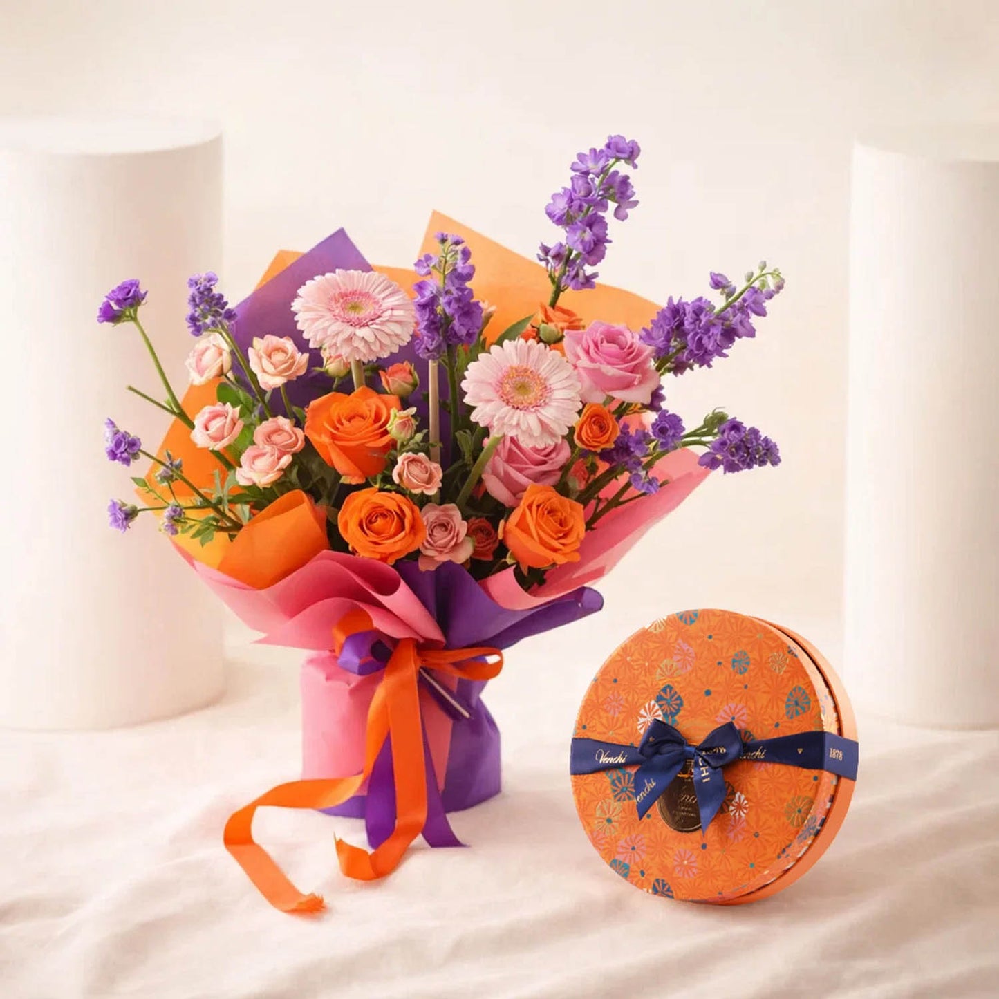 Joyful Colors Flower Bouquet