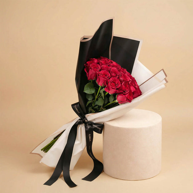 Pink Flower Bouquet n Burberry London Perfume For Her