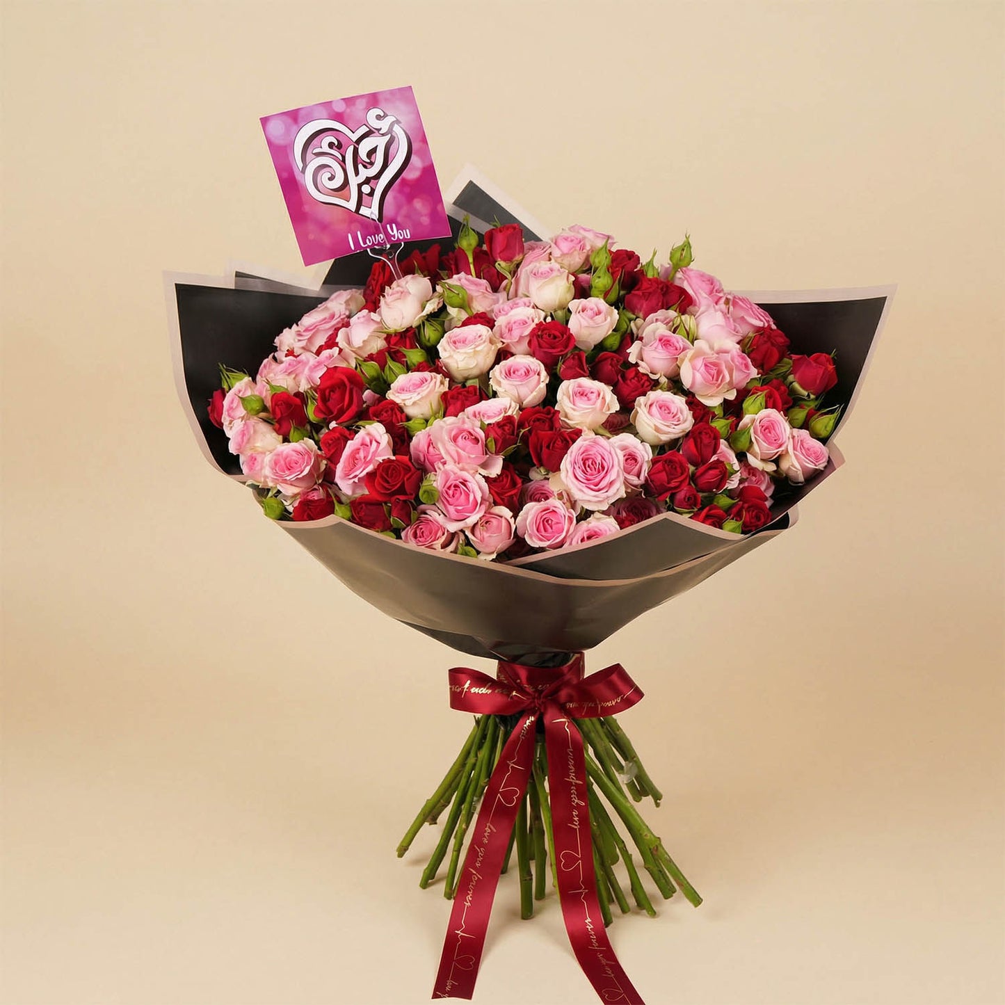 بوكيه بيبي روز حب العمر