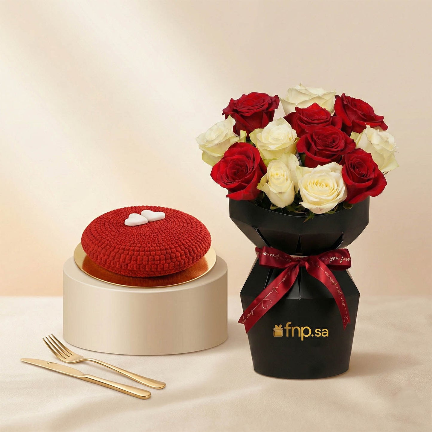 Velvety Love Valentine Cake