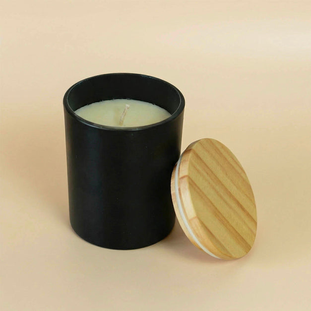 Scented Candle Bamboo Lid Jar