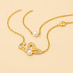 Cerruti 1881 Butterfly Earrings & Necklace Set for Her