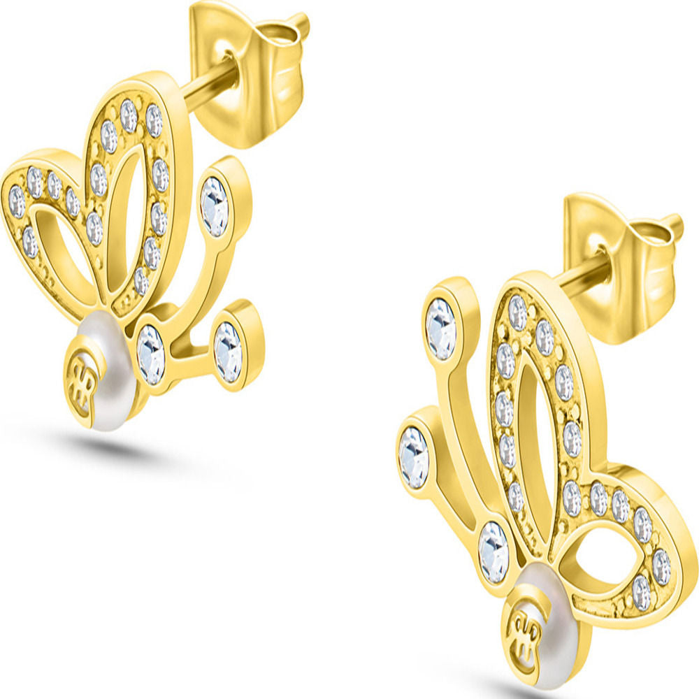 Cerruti 1881 Amelia Set - Butterfly Earrings & Bracelet Gift for Her