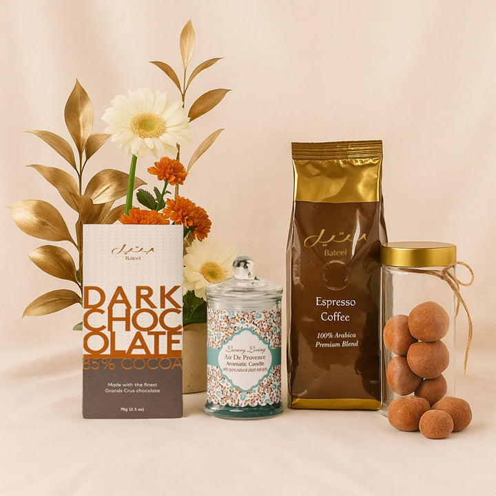 Bateel Coffee Time Collection Flower Tray