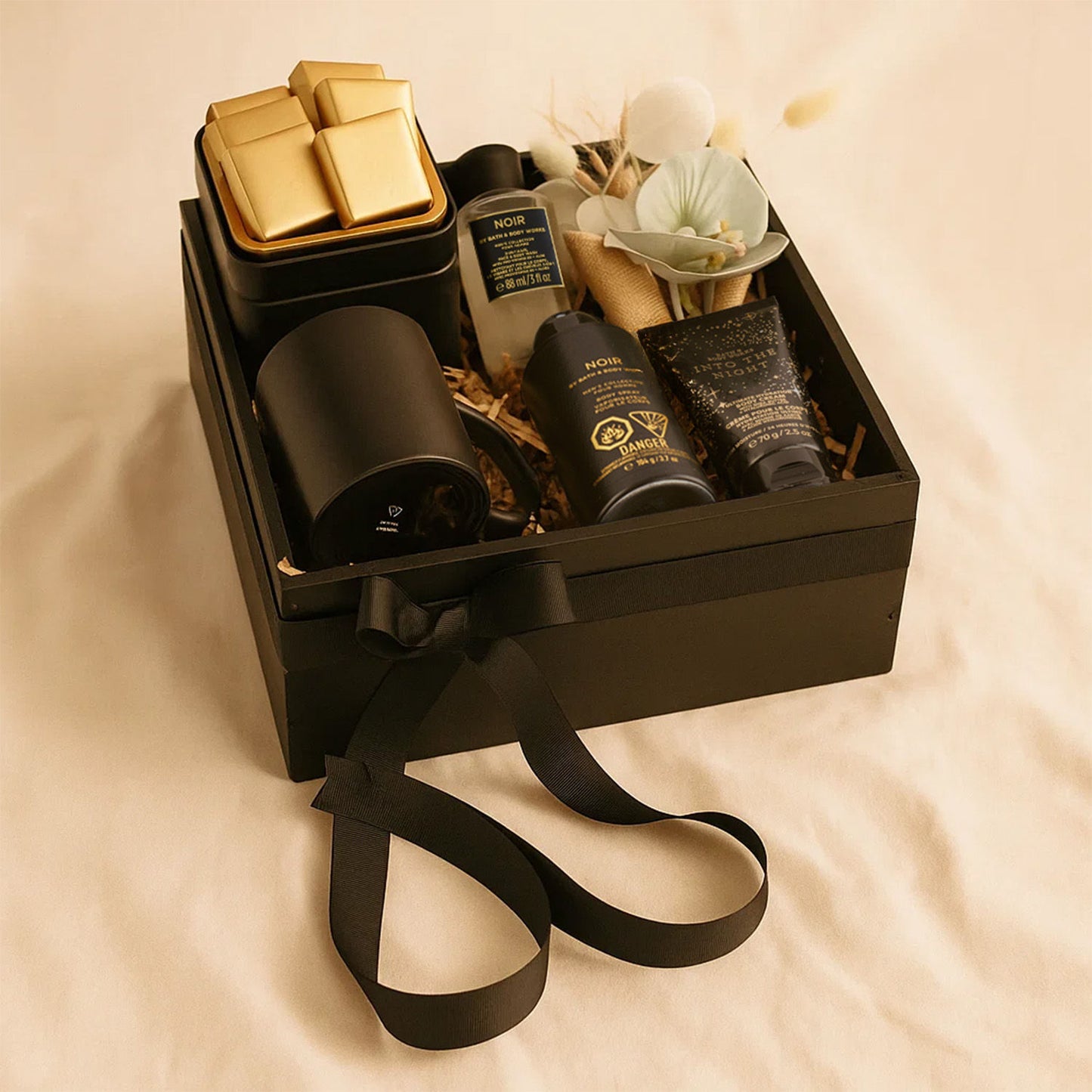 Black Luxe | Bath & Body Hamper For Men 