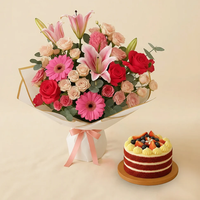 Blush Bloom Pink Flower Bouquet 