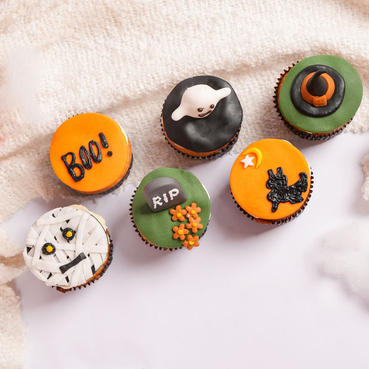 Boo Delicious Halloween Cupcakes