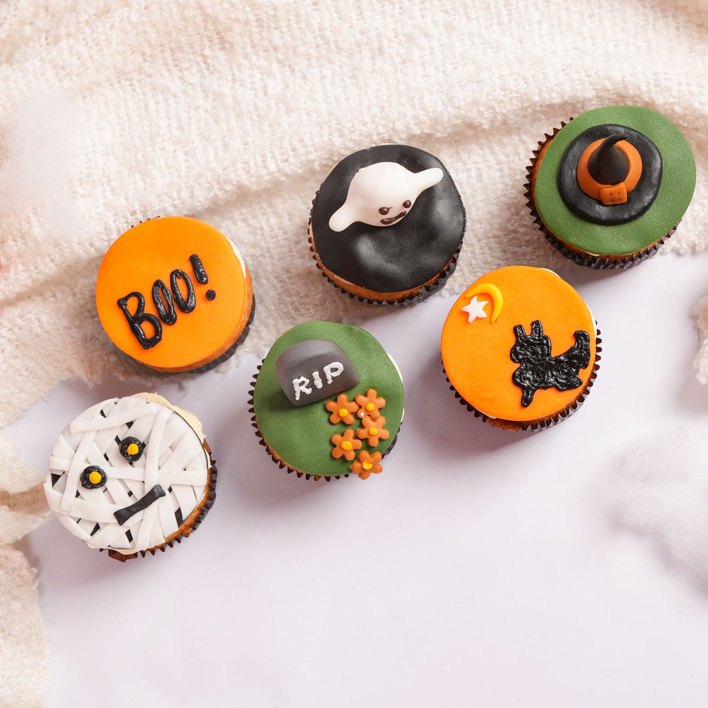 Boo Delicious Halloween Cupcakes