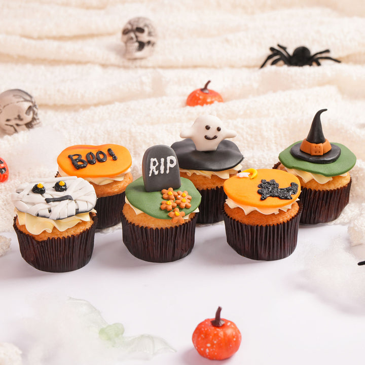 Boo Delicious Halloween Cupcakes