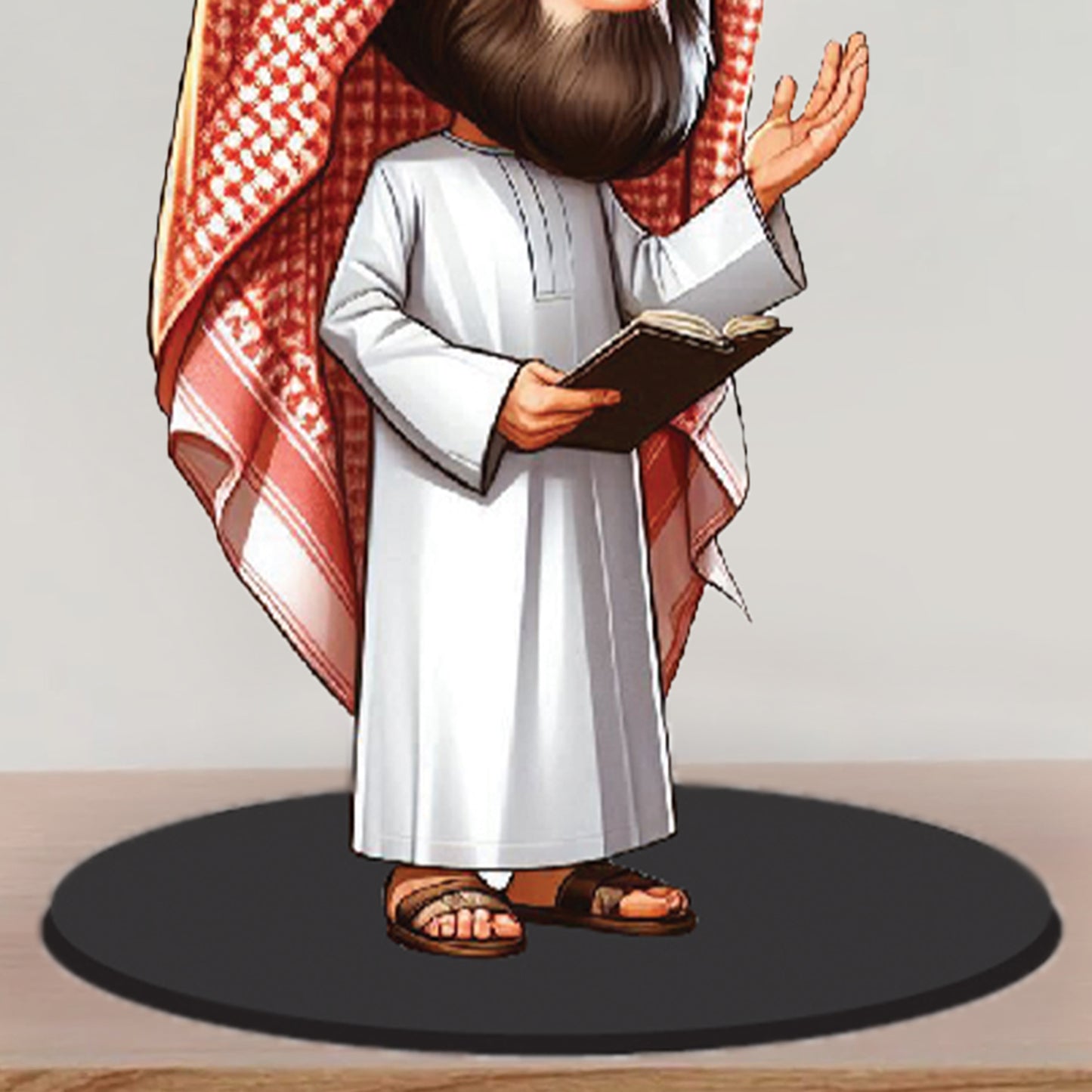 Boss Day Saudi Costume Caricature