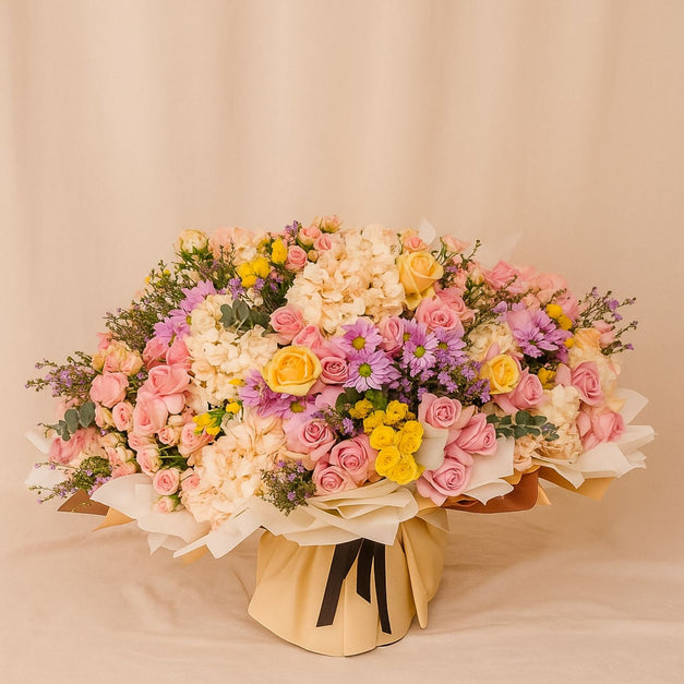 Breath of Roses Premium Flower Bouquet