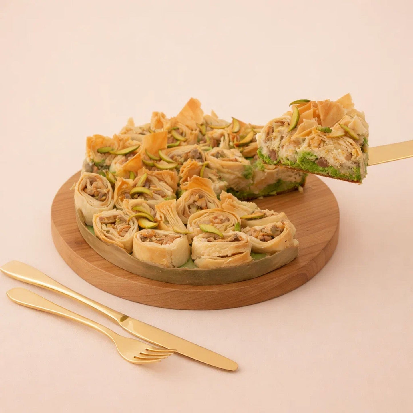 Baklawa and Pistachio Ramadan Sweet