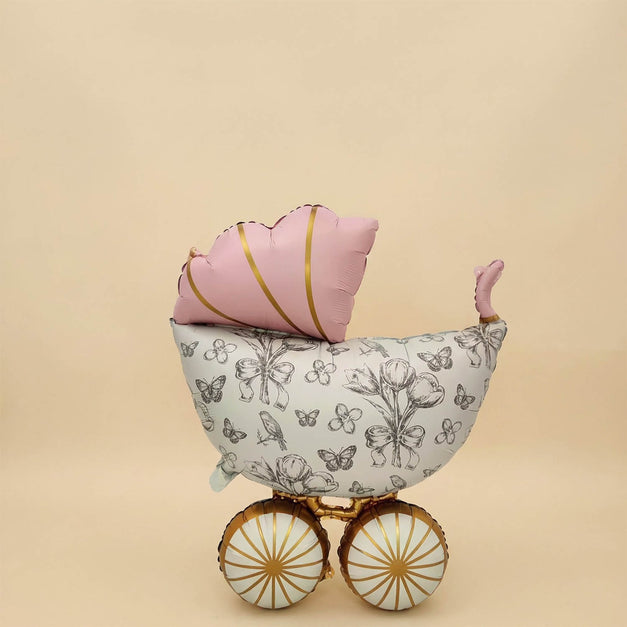 Baby Girl Stroller Balloon