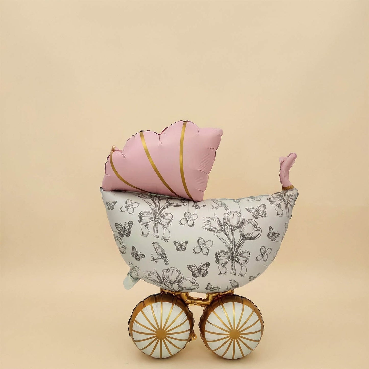 Baby Girl Stroller Balloon