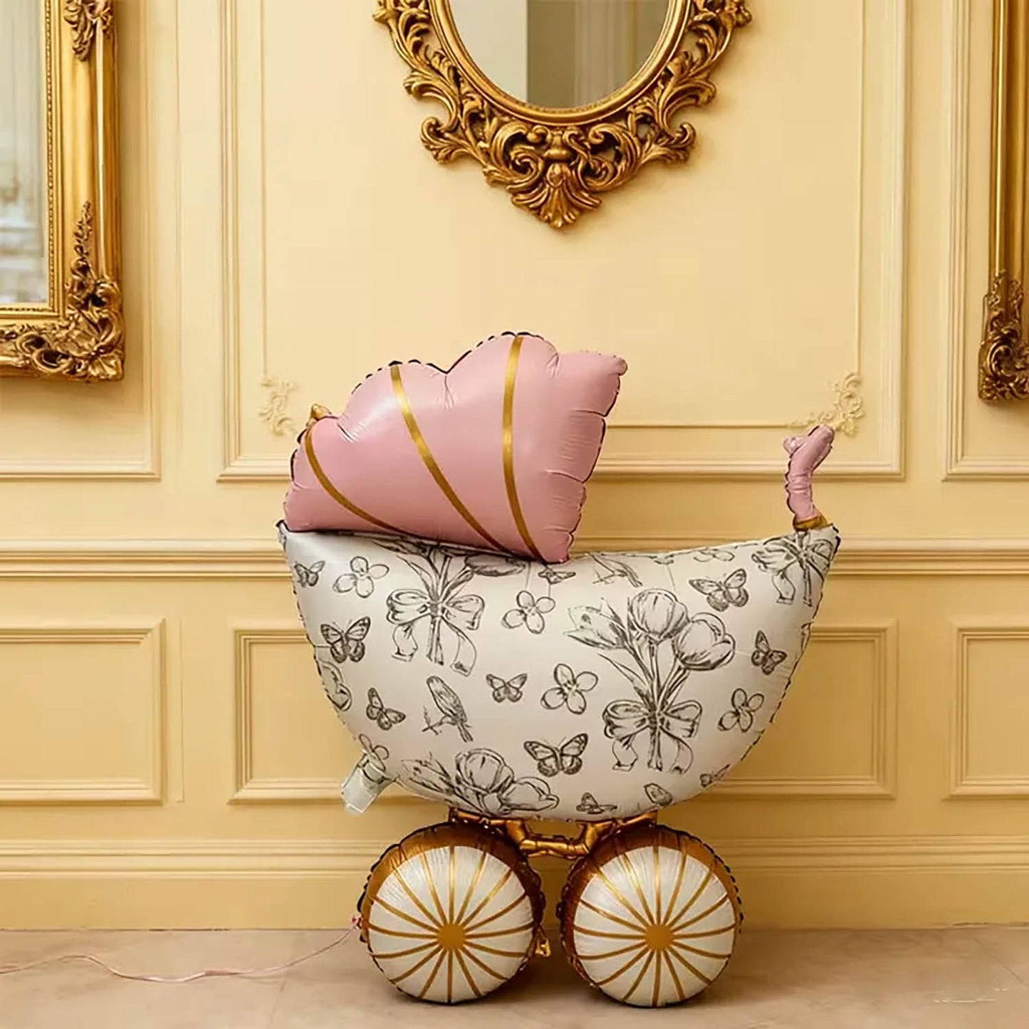 Baby Girl Stroller Balloon