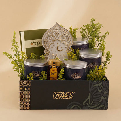 Premium Ramadan Dates & Honey Gift Box