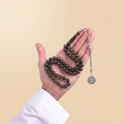 تورمالين مسبحة سوداء