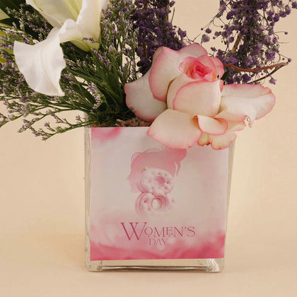 رمز الجمال | تنسيق ورود يوم المرأة