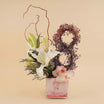 Womens Day Combo | Flower Vase with Mini Cake